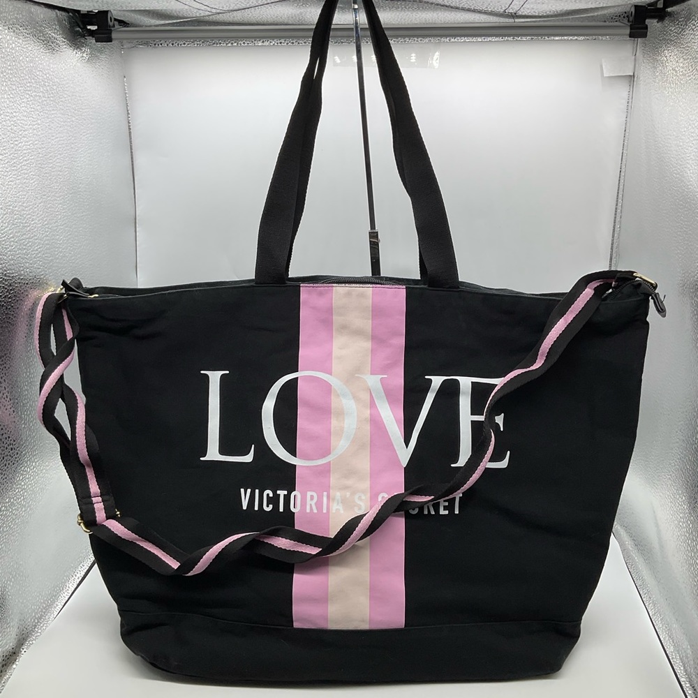 NWOT VICTORIAS SECRET LOVE COTTON TOTE‎